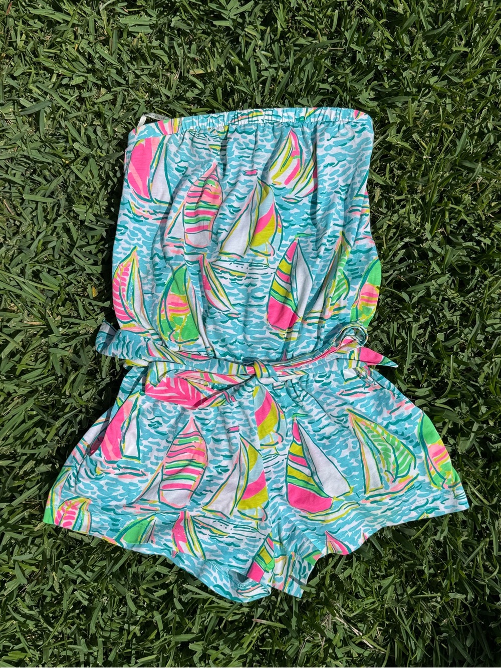 Lilly Pulitzer You Gotta Regatta Romper